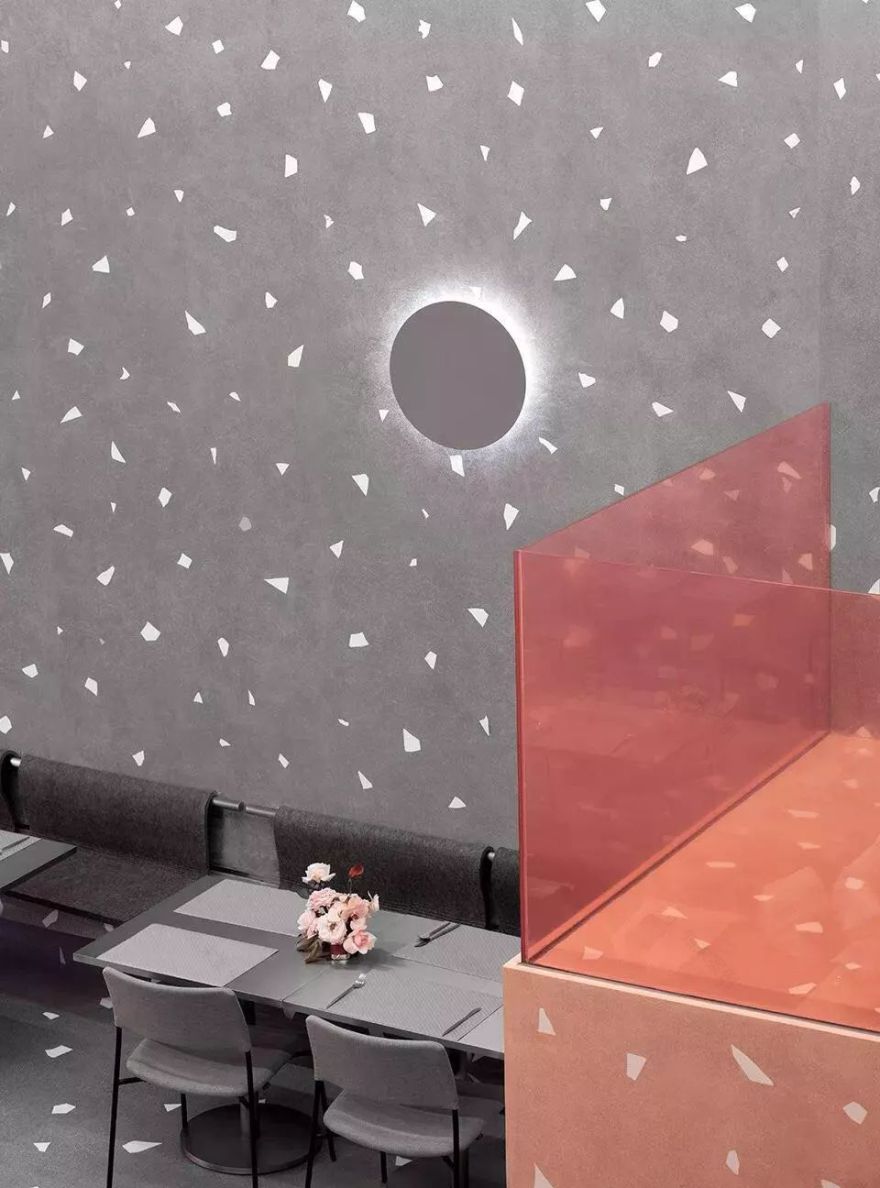 水磨石卷土重来,打造高级感家居空间-113