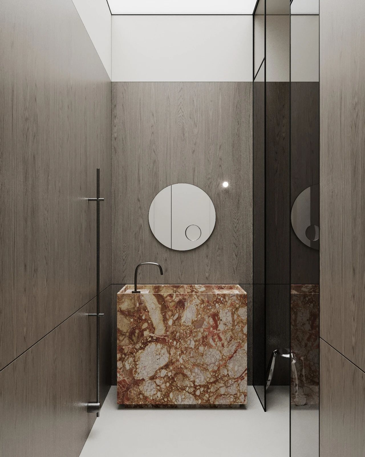 莫斯科地区豪华简约小屋丨俄罗斯莫斯科丨NUMÉRO A,,ATELIER D’INTERIEUR-51