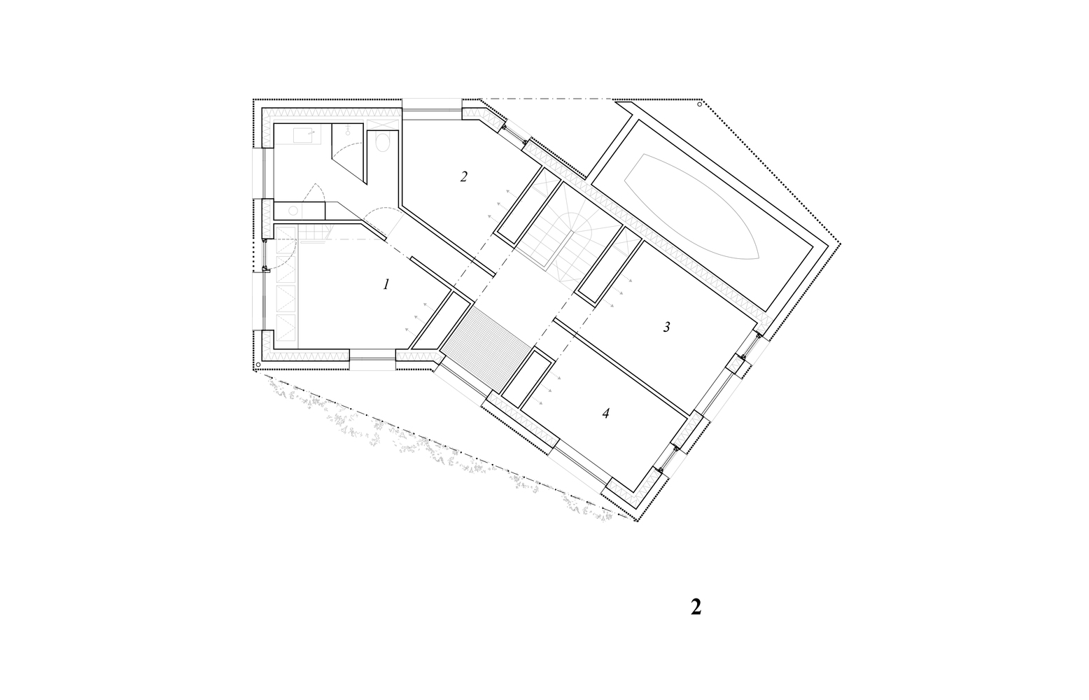 赫尔辛基 MK5 家庭住宅——自然环境与建筑共融的设计佳作-46