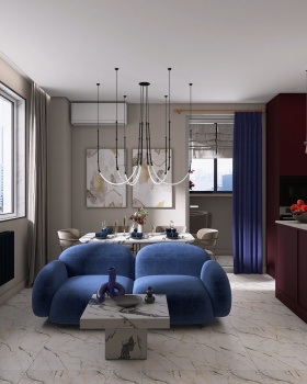 дизайн проект комарова 92 м.