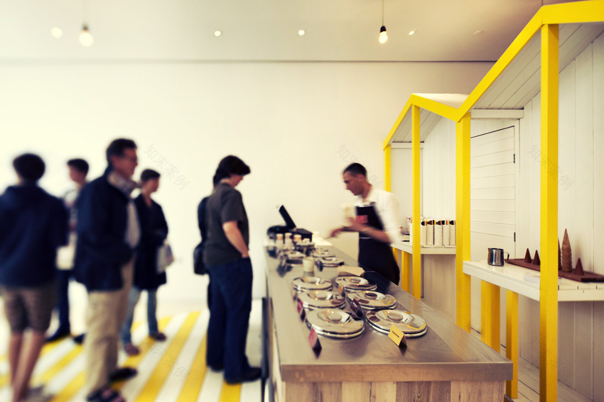 伦敦市中心地中海风情冰激凌店-7