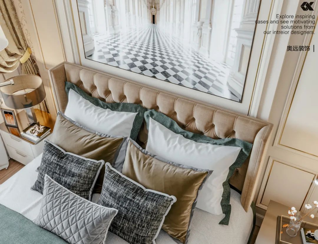 欧式奢华风洪港岸别墅,奥远空间设计诠释生活艺术-38