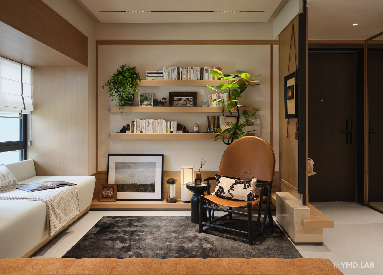 岳蒙设计 | 粤东润溪花园样板间-16