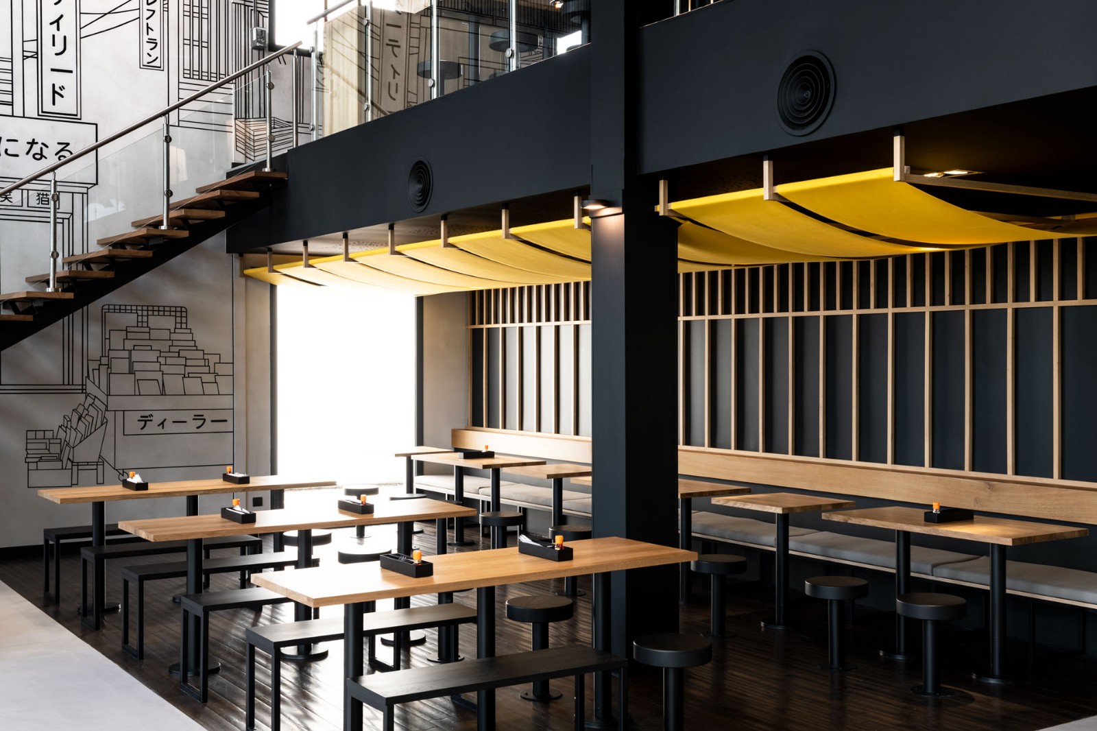 法式设计公司打造日式餐厅，时空穿越的怀旧街头风-5