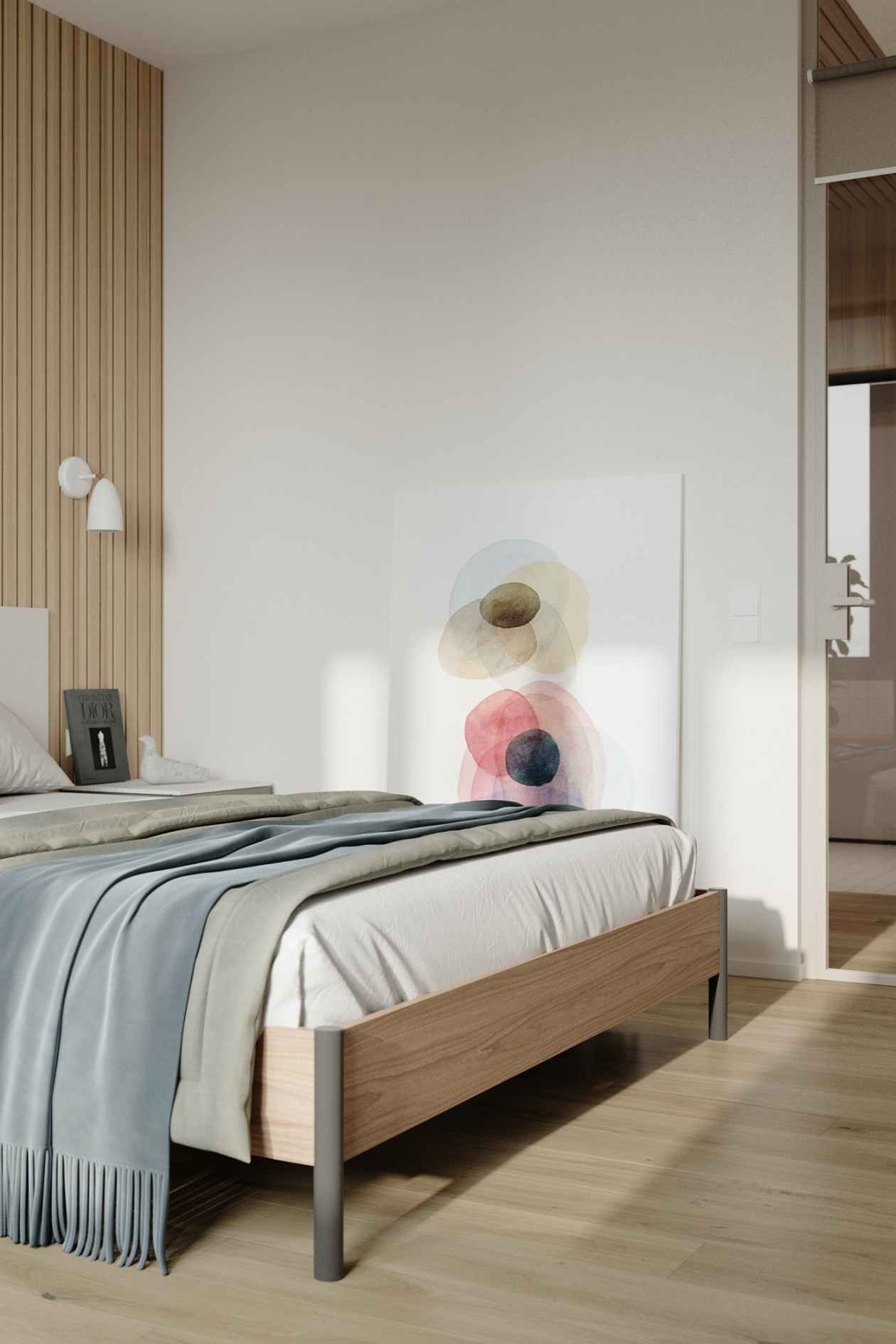 现代原木风平层设计-14