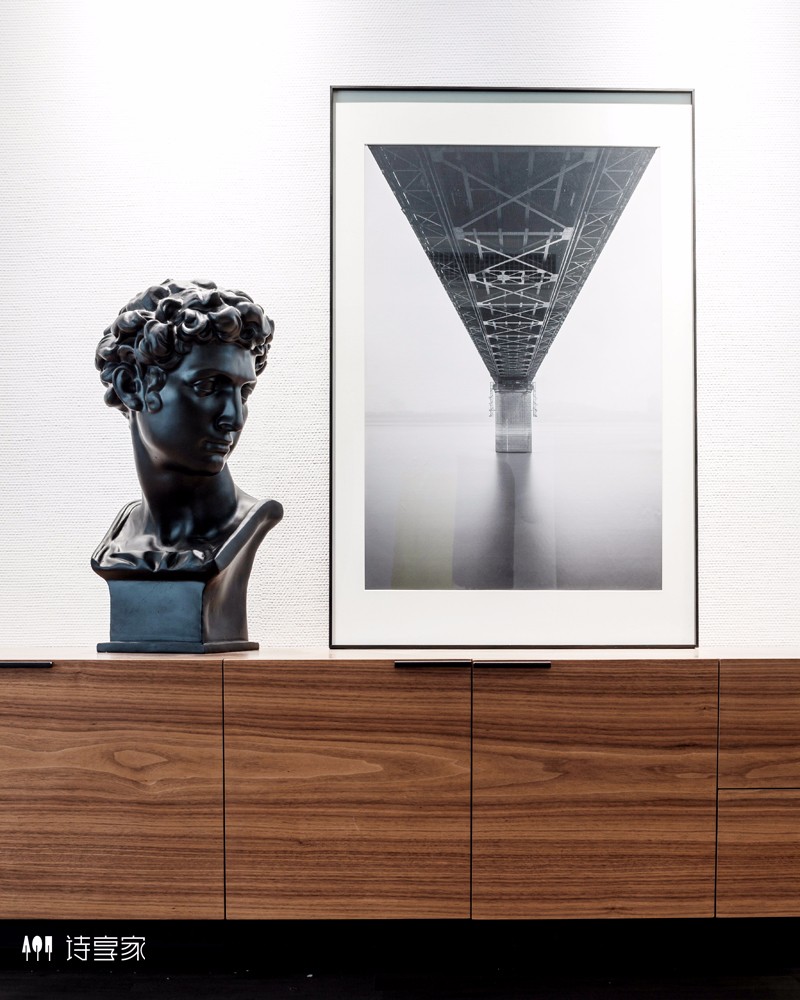 唤醒时光——167㎡怀旧北欧风住宅  诗享家设计-12