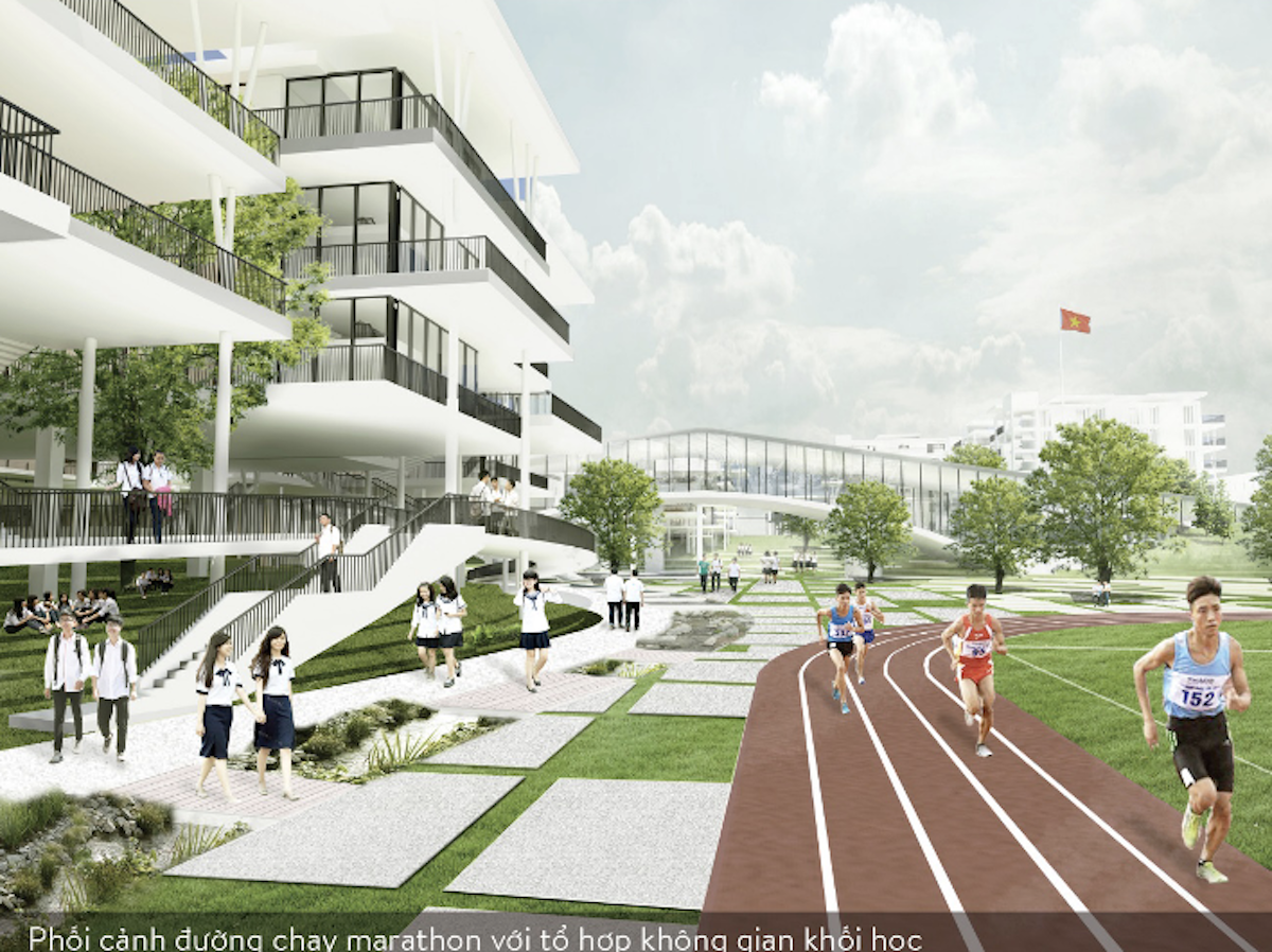 绿色校园设计典范 | 越南 Vinh Phuc 市高级中学-25