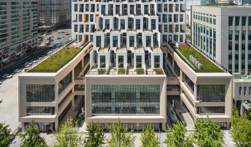 分层露台公寓 | 商业区里的宜居设计-9