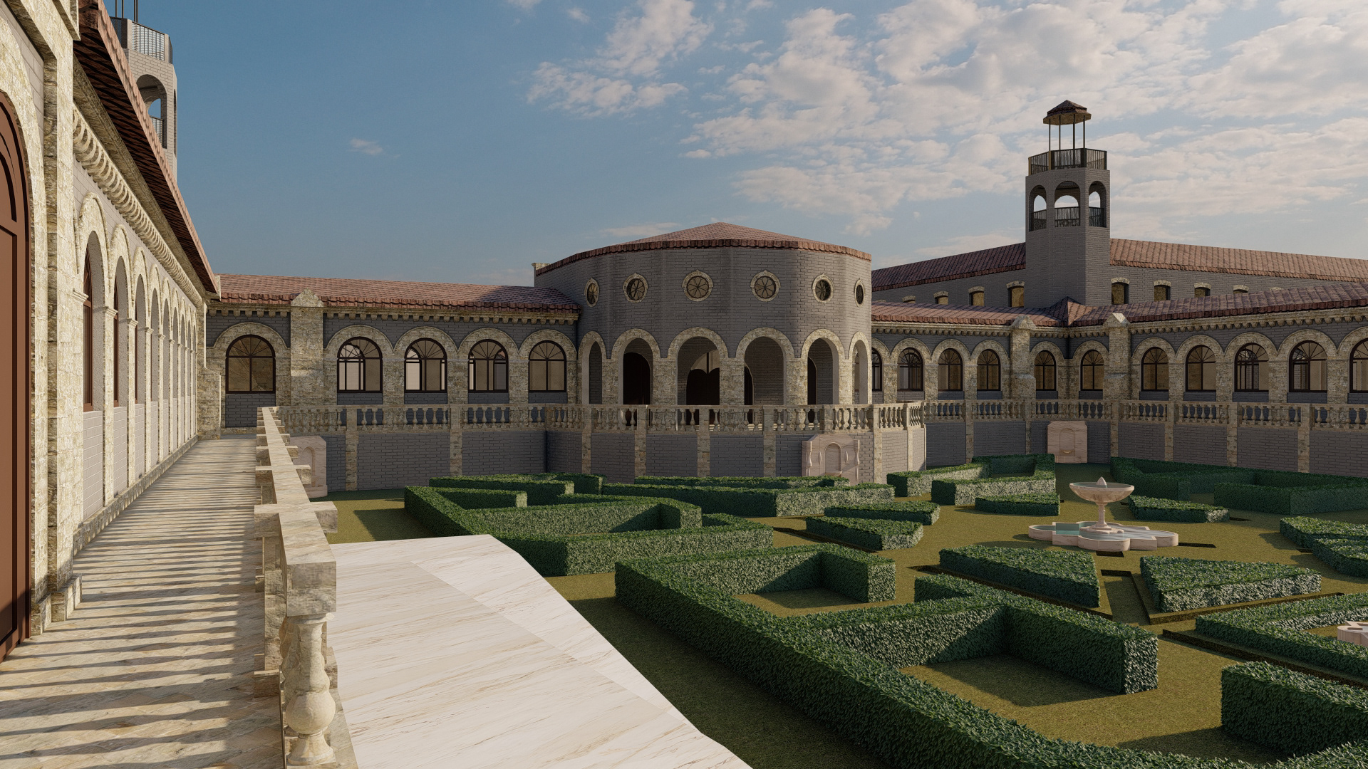 敖德萨库亚利尼克疗养院水上休闲综合体建筑环境设计丨乌克兰敖德萨-10