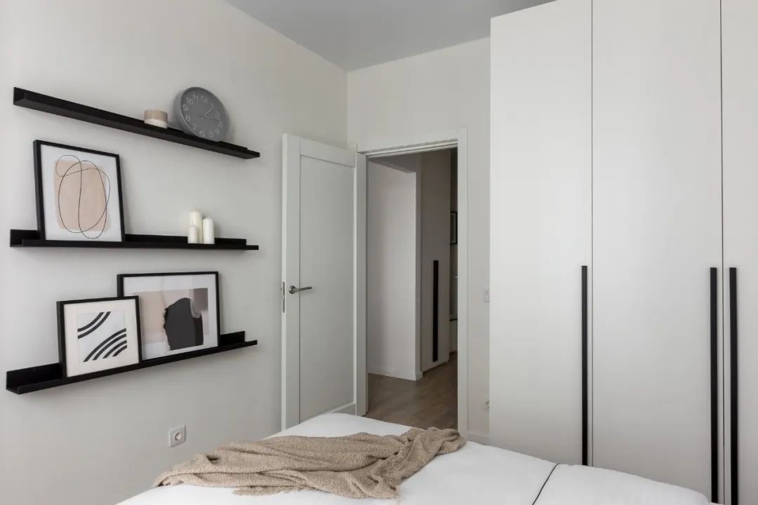 32㎡斯堪的纳维亚风格小公寓设计丨Amina Kondratyeva-17