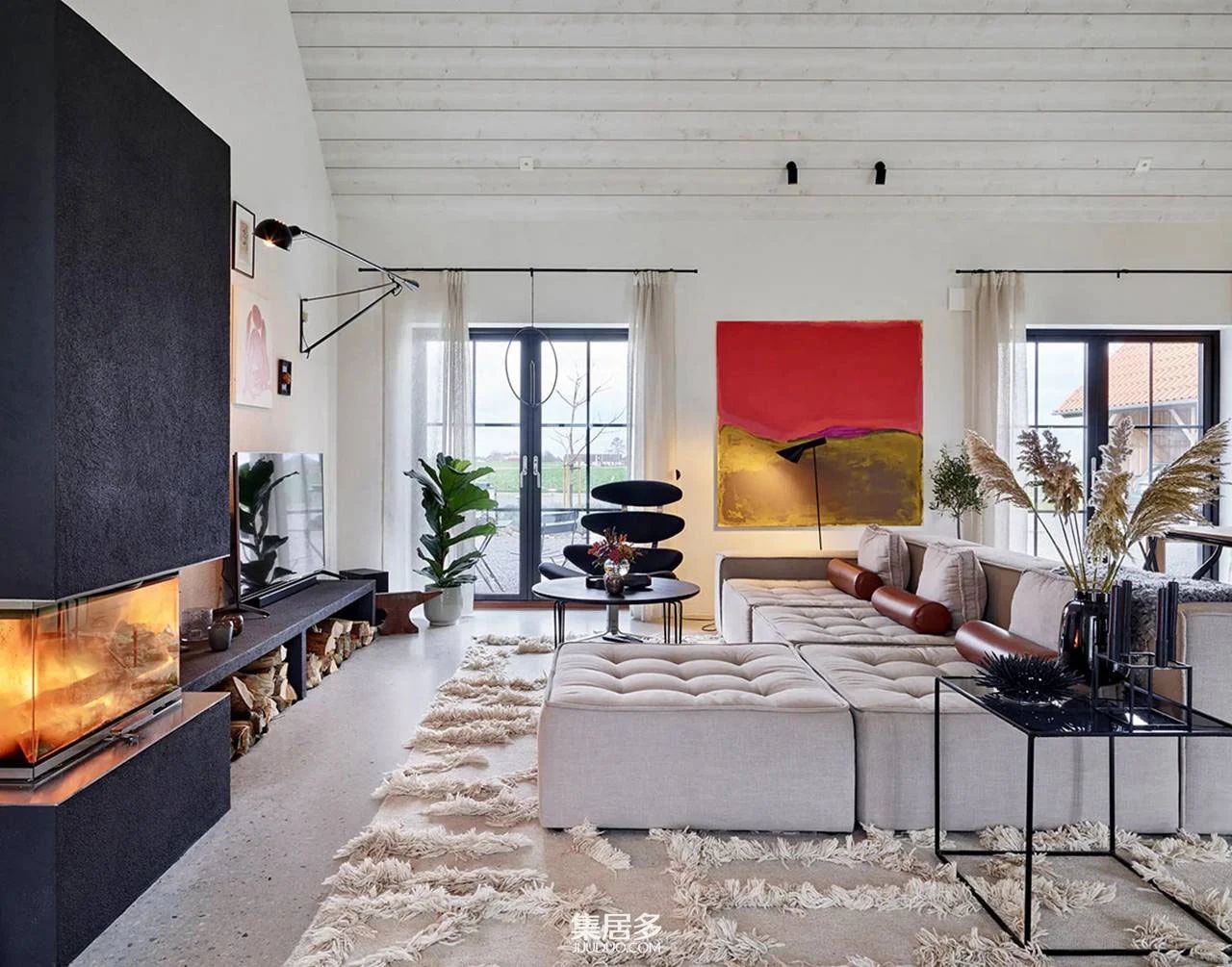 瑞典南部现代小屋-0