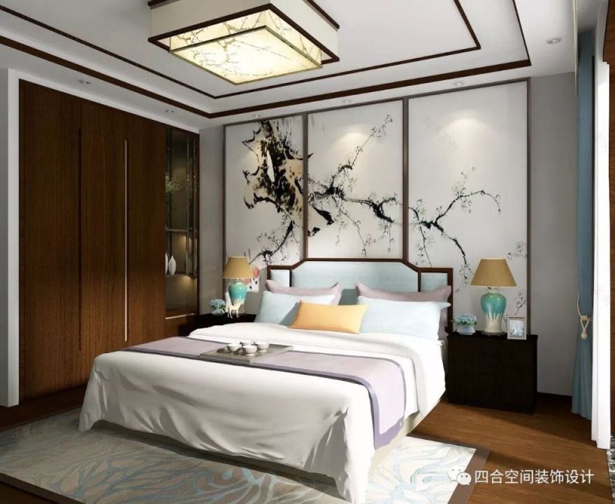 太原滨河果岭新中式家居设计,古韵美现代风-11