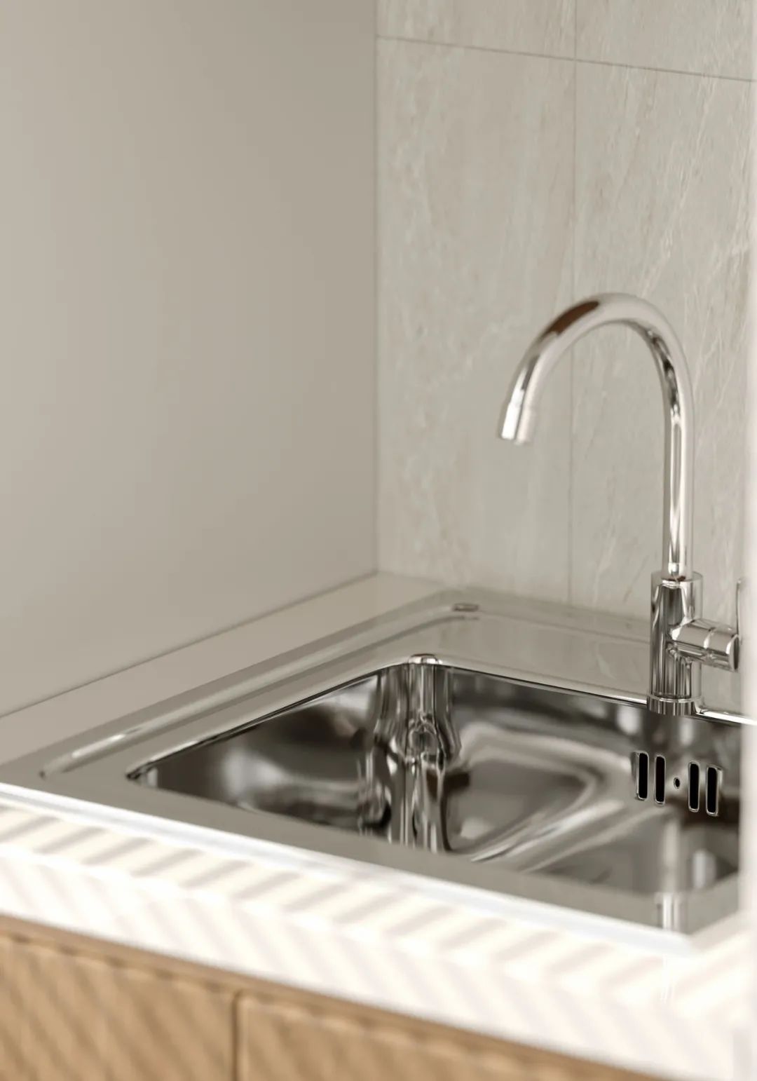 万象华府现代奶油白空间设计丨端石设计事务所-31