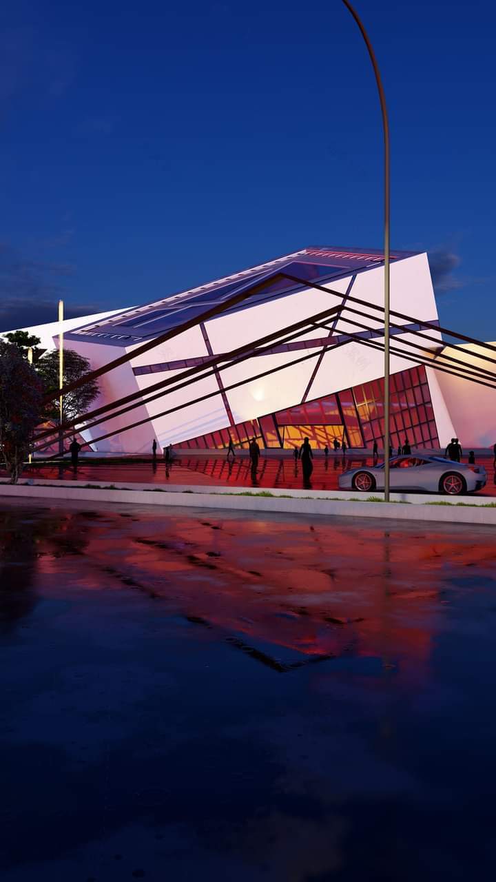 The crystal(会议和文化中心)丨埃及丨Helwan 大学工程学院 Mataria Bransh 建筑系-41