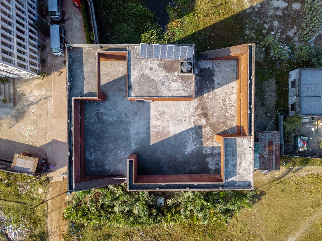 红色行政楼 · 节约空间的智慧校园设计丨孟加拉国达卡丨Archeground-30