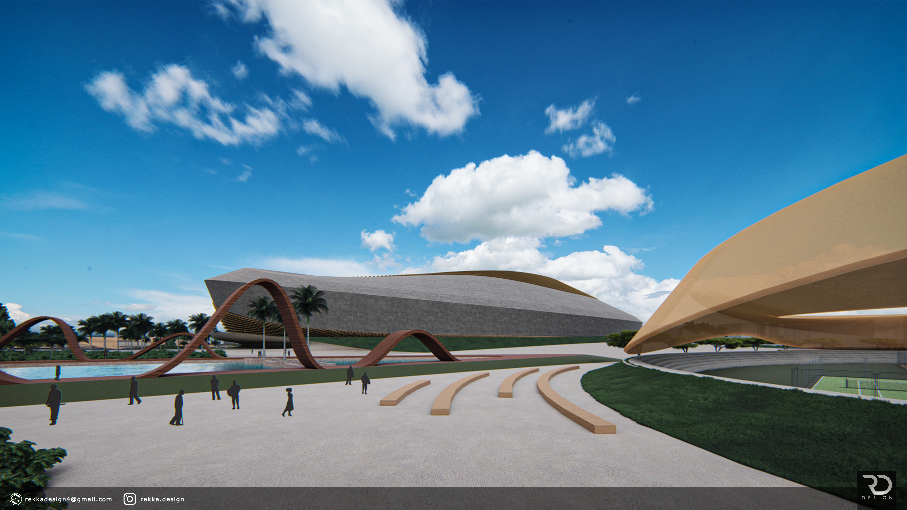 大学体育城丨埃及丨Architecture design studio VIII-9