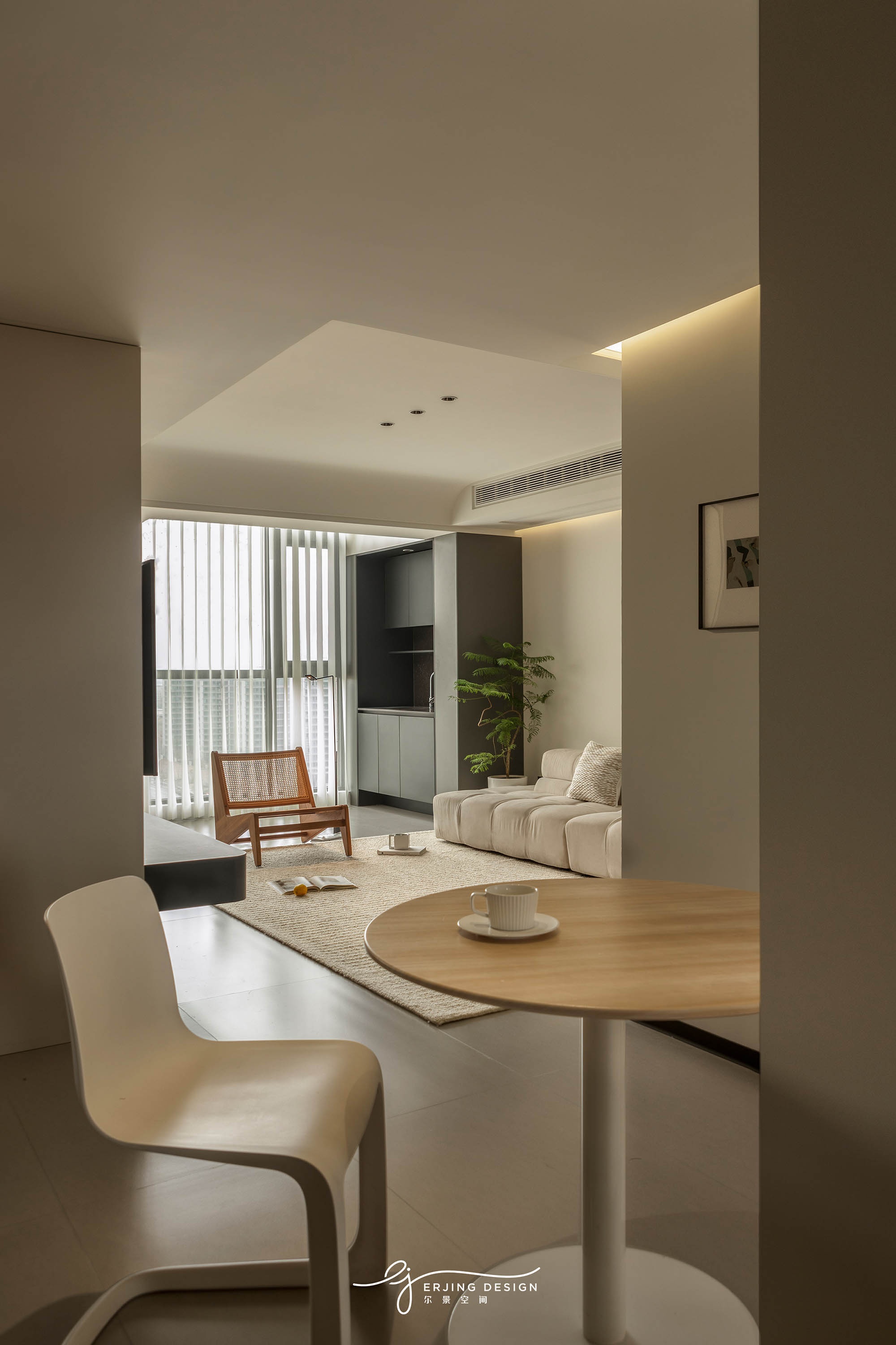 浮光暖空,静享时光丨中国杭州丨尔景空间设计-23