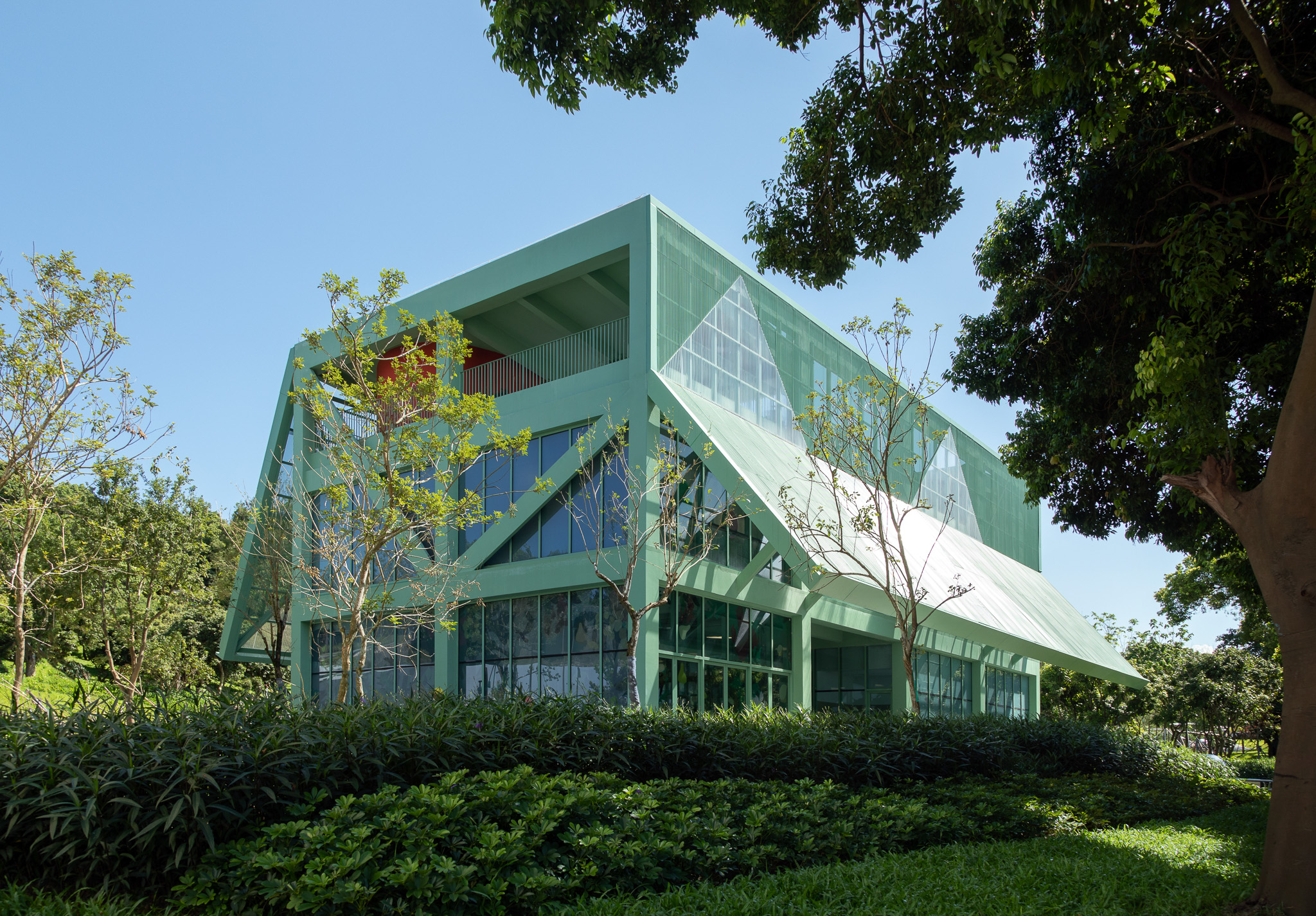 深圳坪山儿童公园“四顶屋”丨中国深圳丨Found Projects+Schneider Luescher-44