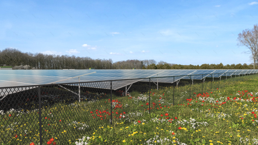 Solar park visualizations - photomontages-10