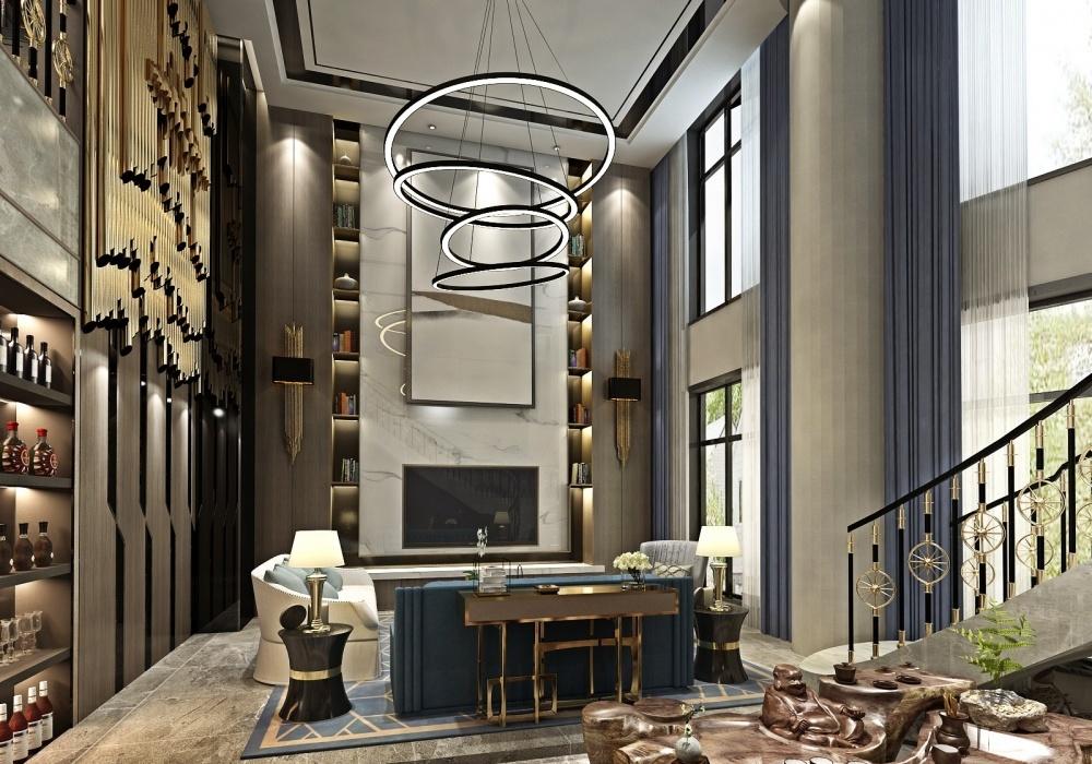 
双喜城顶层别墅住宅空间 -3