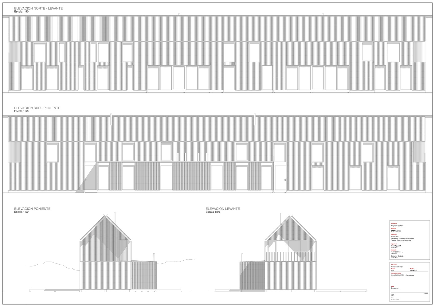 斜向模块化住宅 | 智利 Shotgun House-58