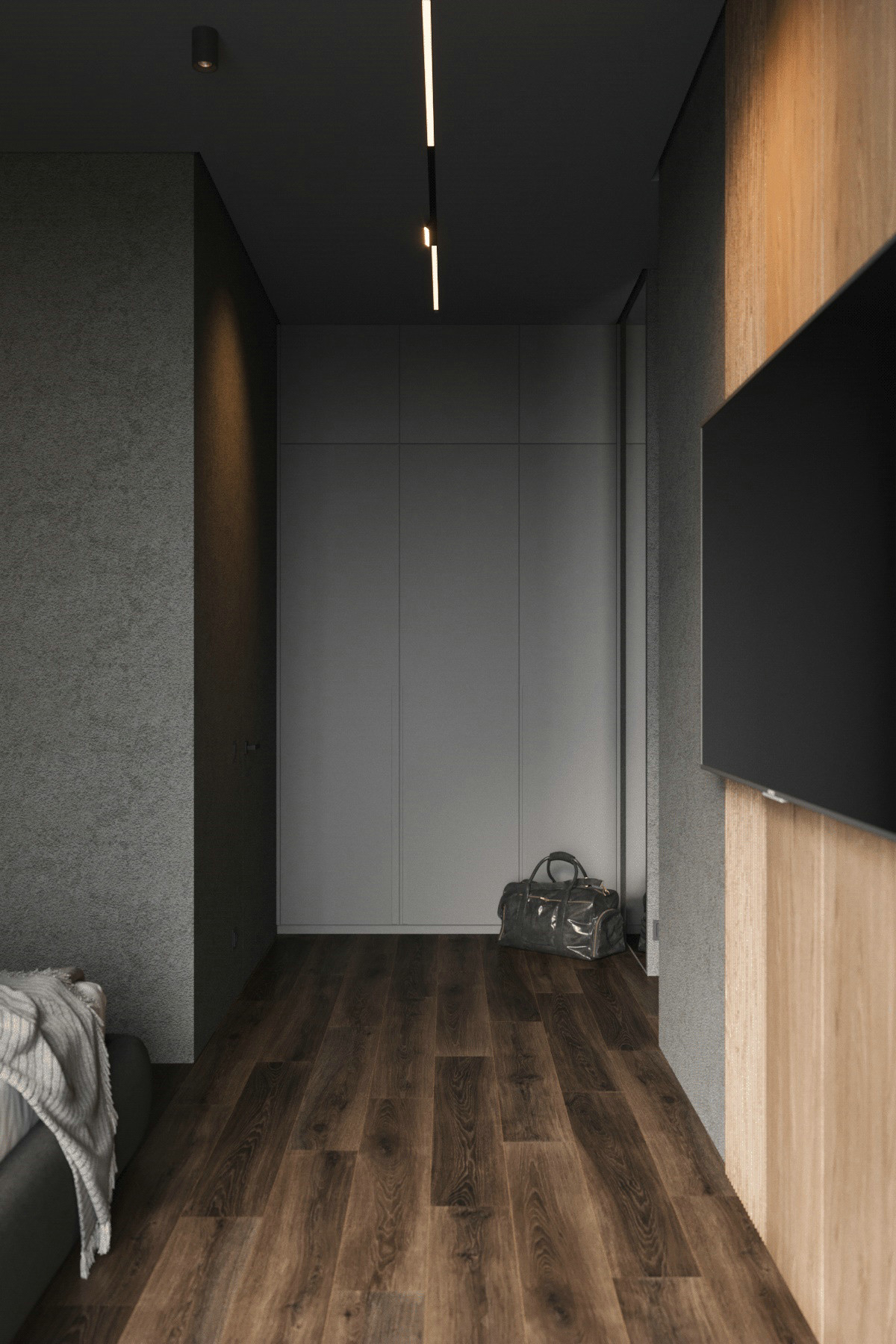 深色系公寓设计-25