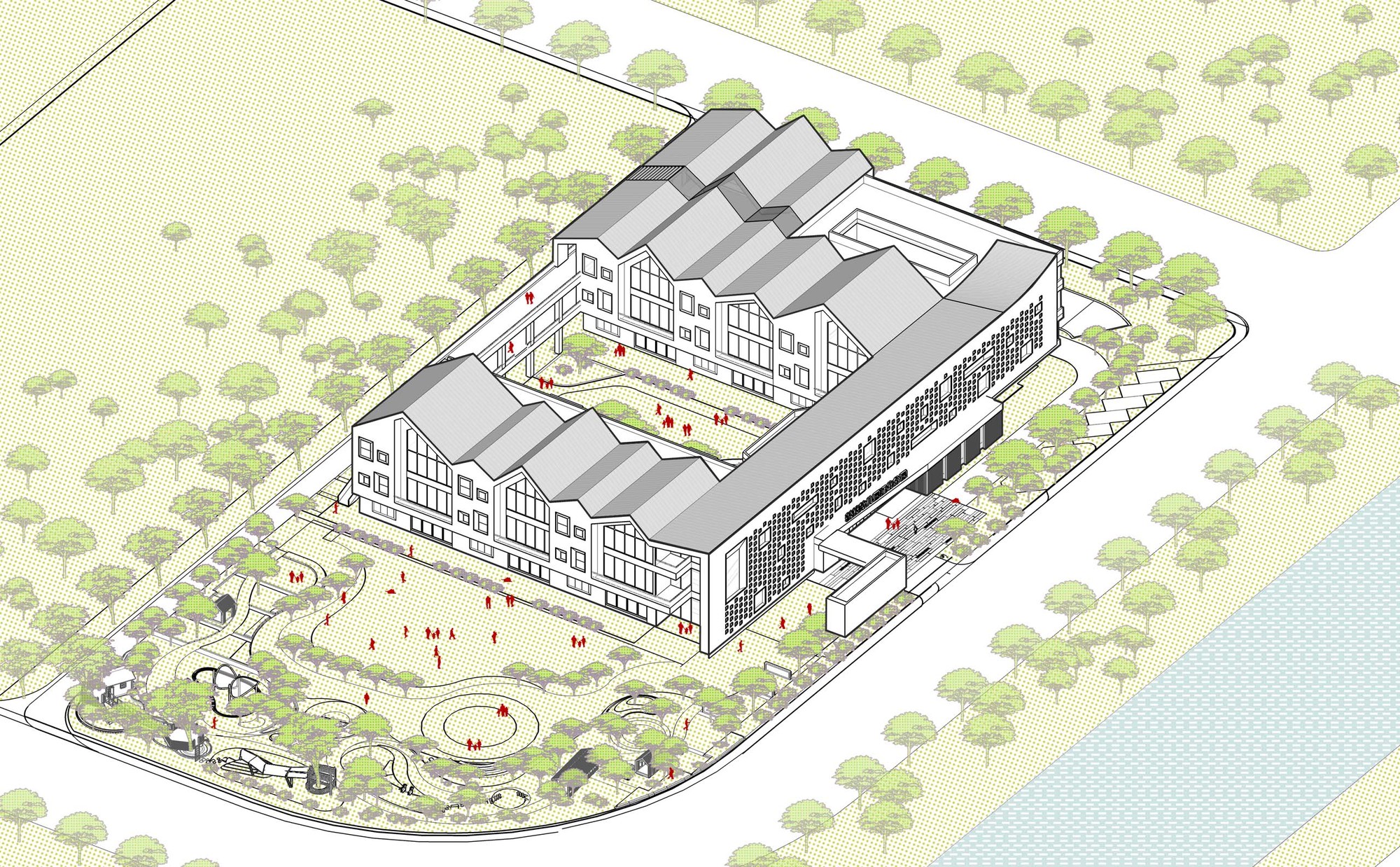 南京市鼓楼幼儿园江北分园丨中国南京丨东南大学建筑设计研究院-35