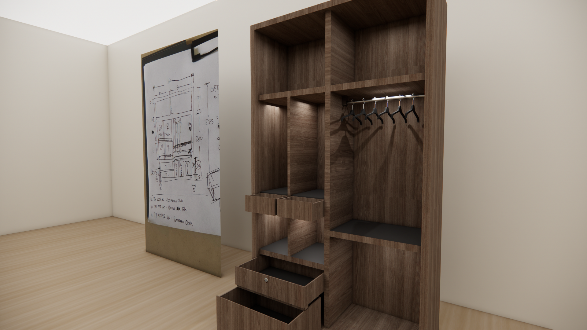 Metro Park Apartment - 54m2 2BR Interior Design-5