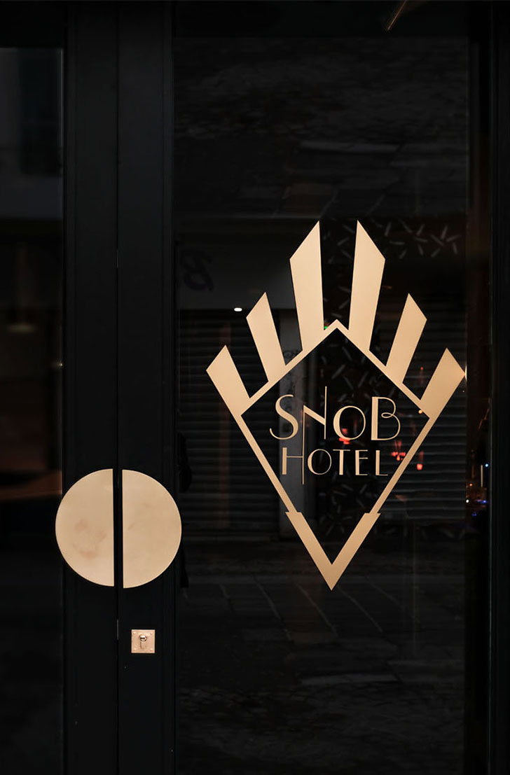 暗色调的魅力 | 巴黎 Snob 酒店-20