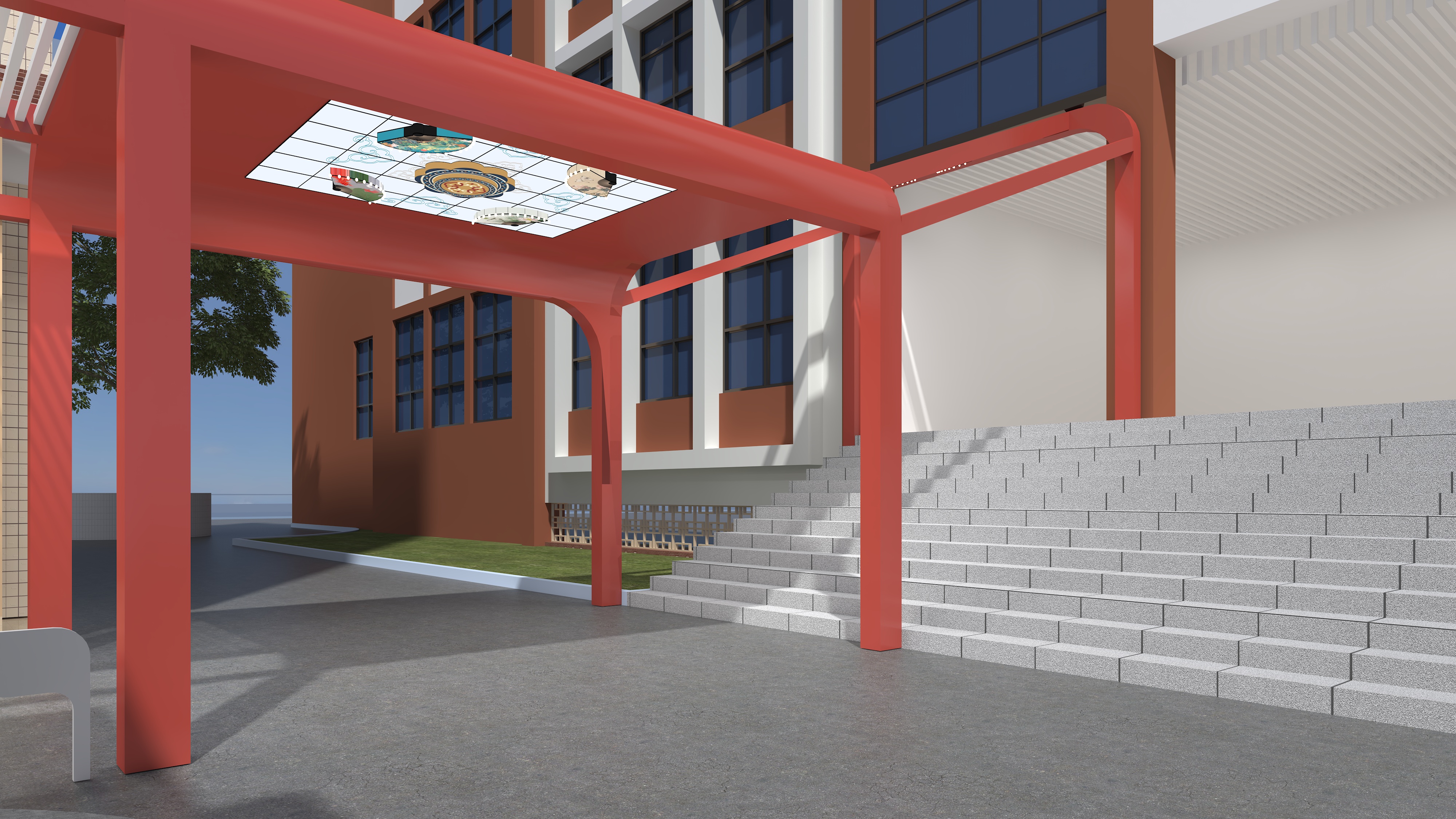 某校艺术长廊设计-18