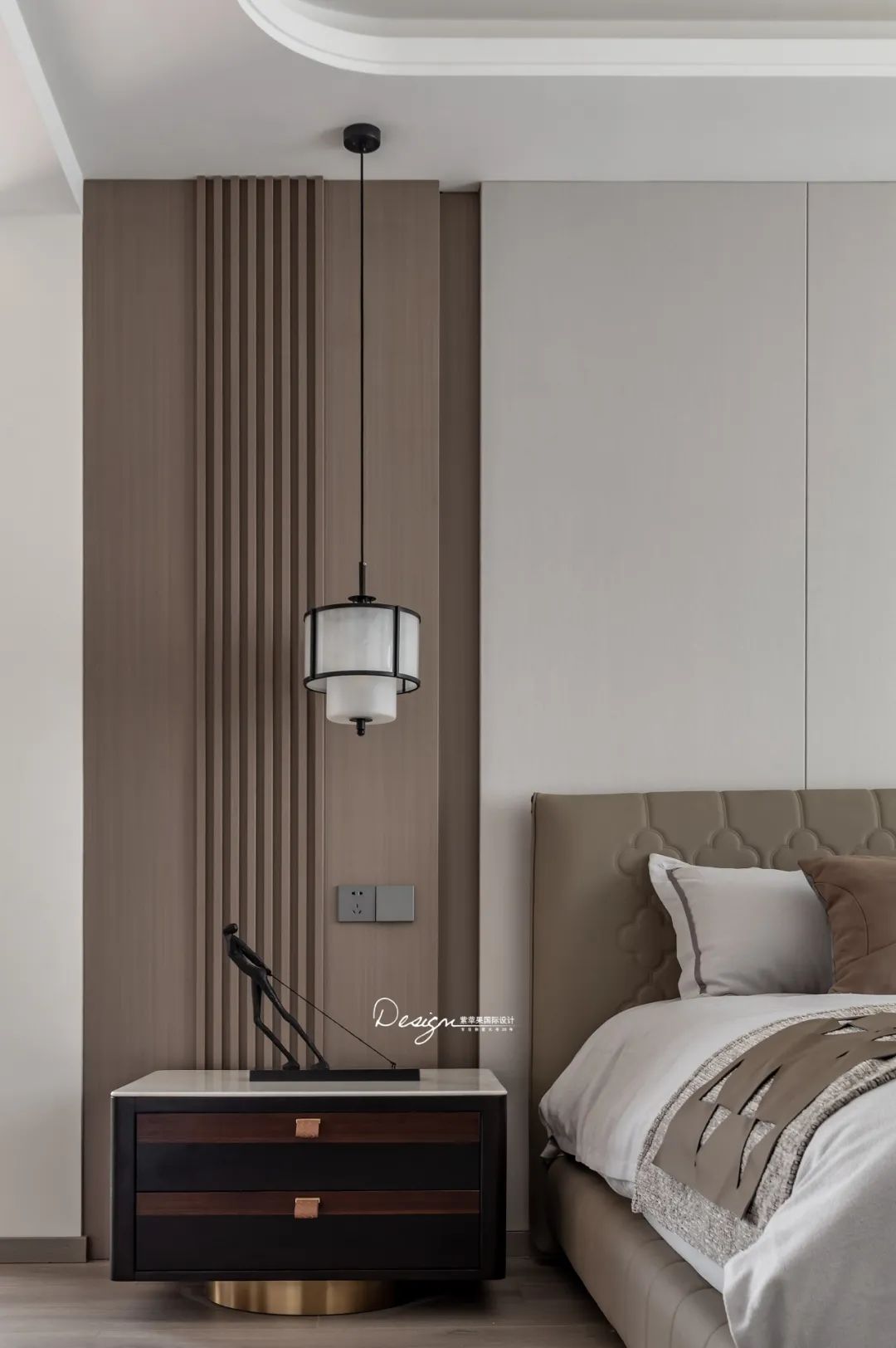 云康园简约中式设计丨紫苹果装饰集团-56