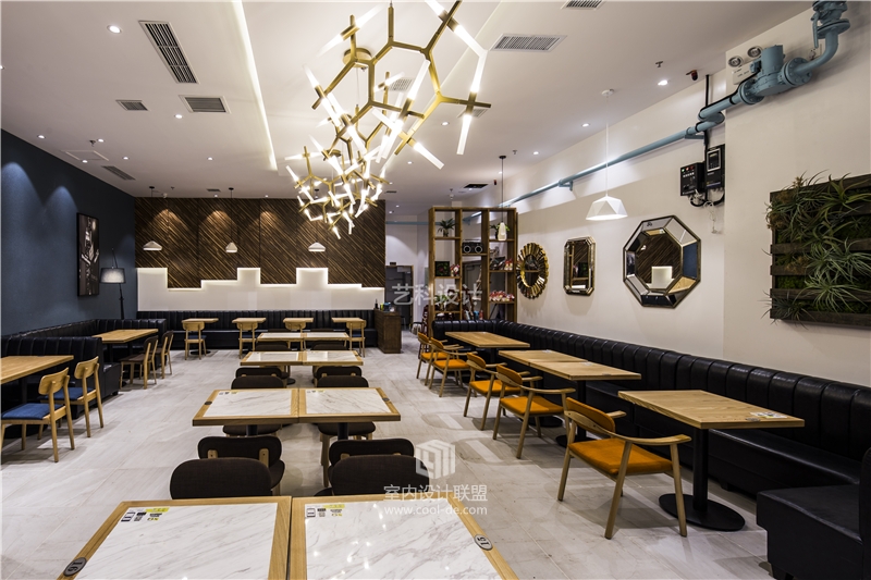 青岛茶餐厅设计装修案例-10