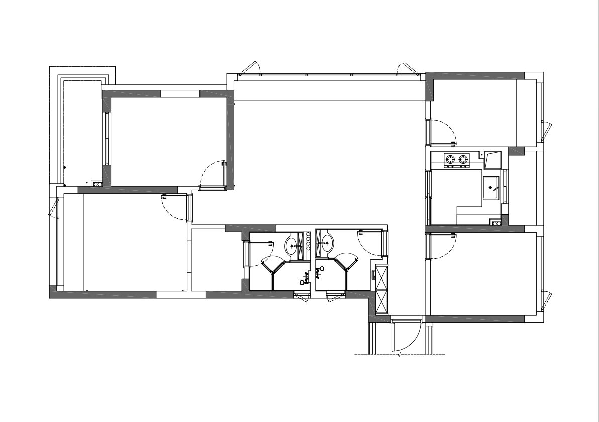 “她”宅,杭州古翠蓝庭丨中国杭州丨力设计-60