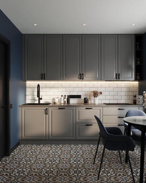 面板房住宅厨房设计-69