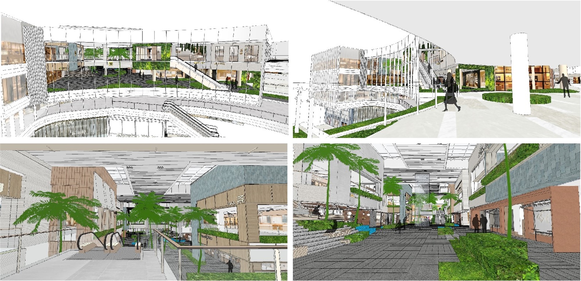 重庆龙湖北城天街B馆L4层室内景观营造丨中国湖北丨物候设计(重庆物候景观规划设计有限公司)-18