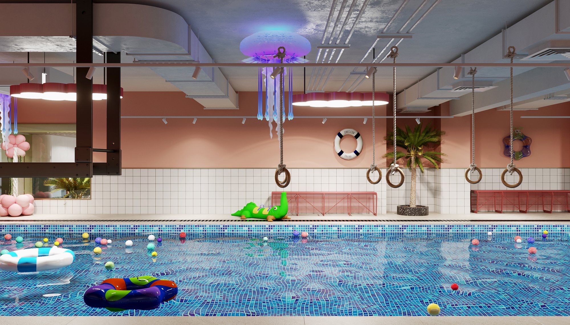 亲子游泳馆——梦幻海洋，陪伴成长！-8