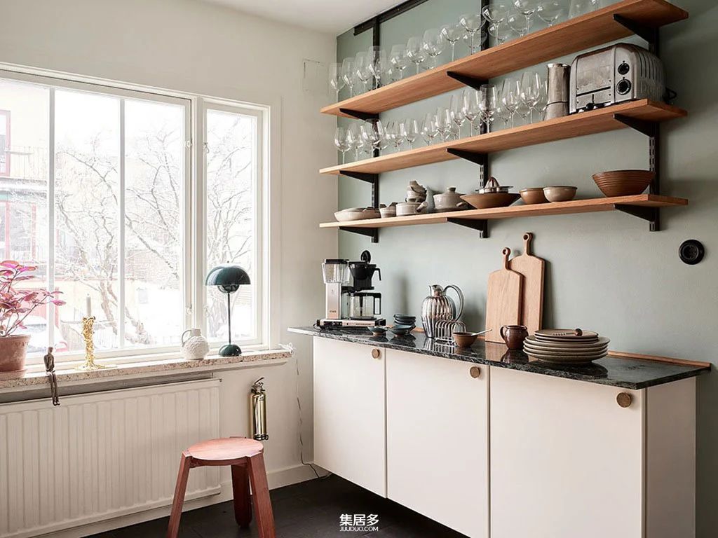 瑞典经典联排别墅内宜人的时尚冬季内饰-17