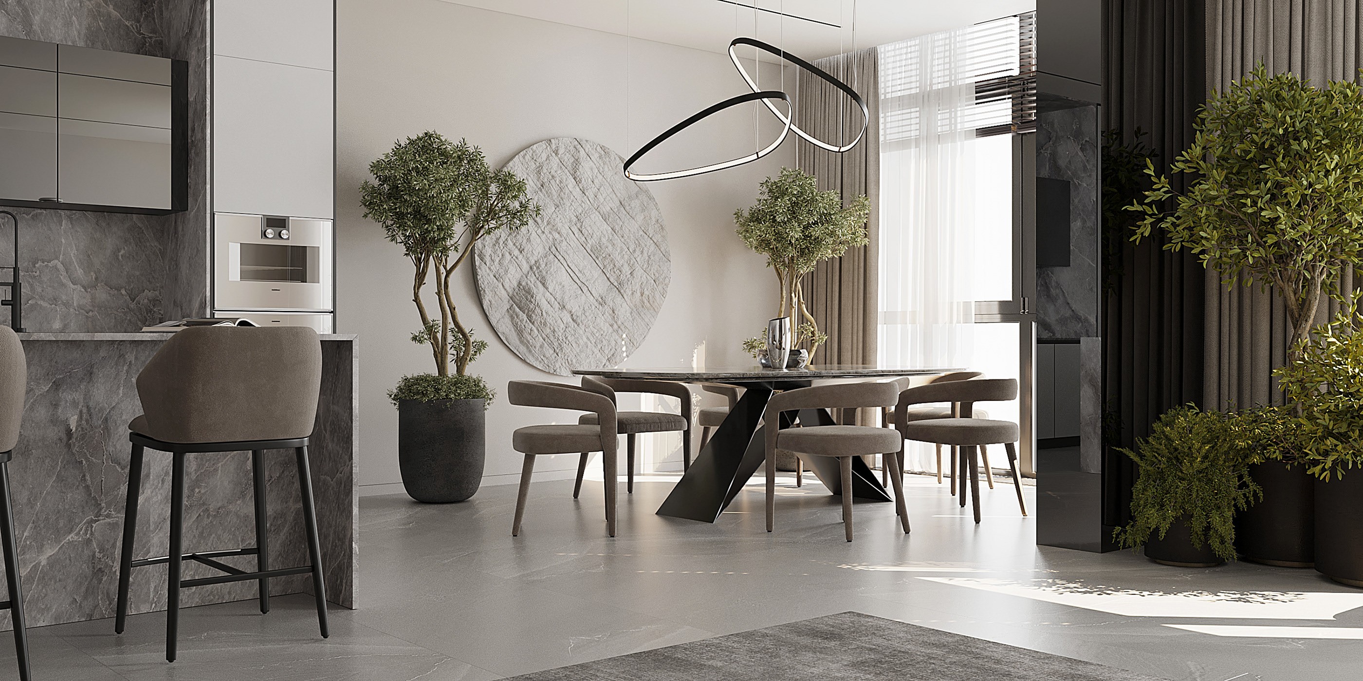 基辅160平，商务公寓设计！-6