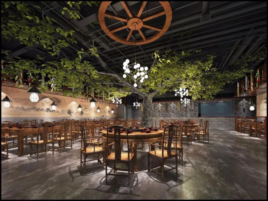 中式餐饮空间设计 | 越传统越高级-50