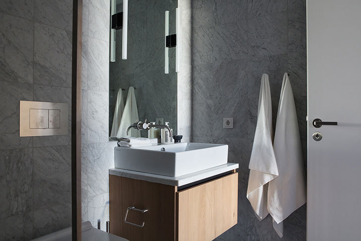 斯德哥尔摩现代奢华公寓,全景窗揽城市风光-18