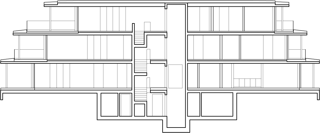 瑞士 Gatternweg 别墅 | 绿意盎然中的黑色木质现代建筑-15