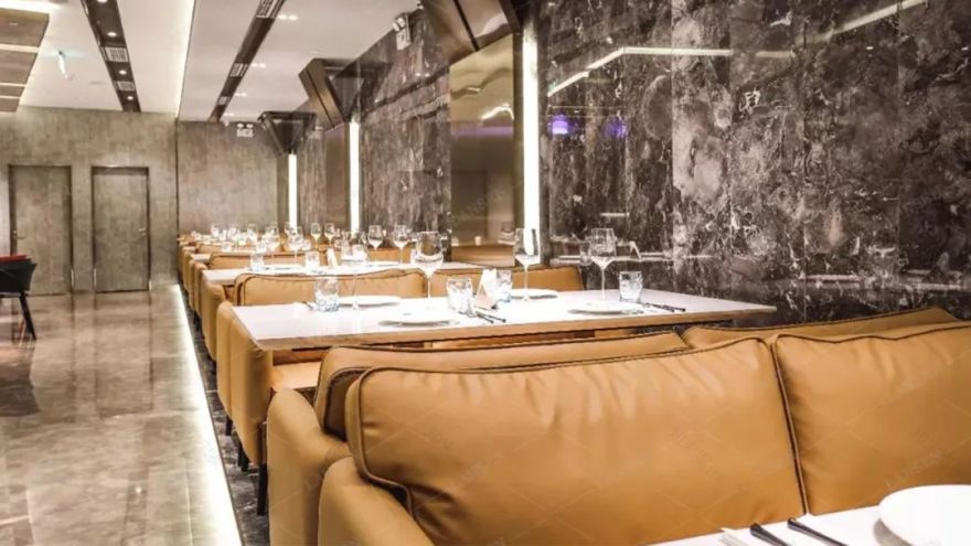 灰鲸餐厅丨朗生板业-12