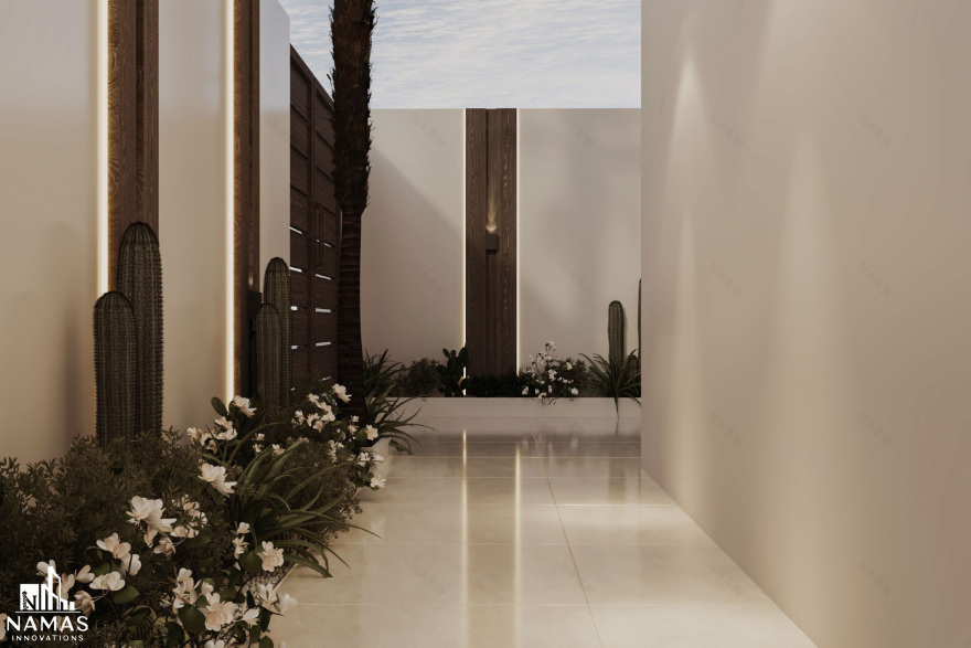 现代简约风别墅外观设计丨沙特阿拉伯丨Namasinnovation-20