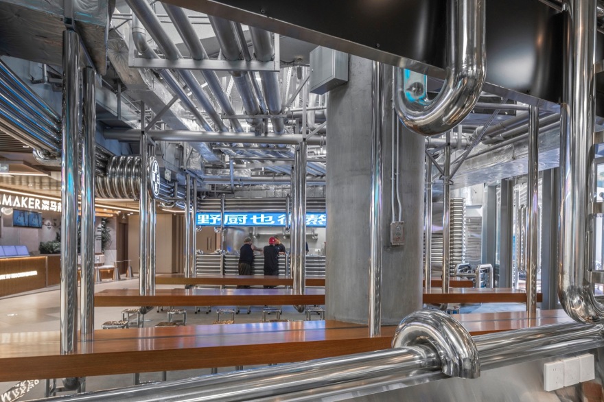 胖妹面庄中关村大融城店丨中国北京丨空间站建筑师事务所-17