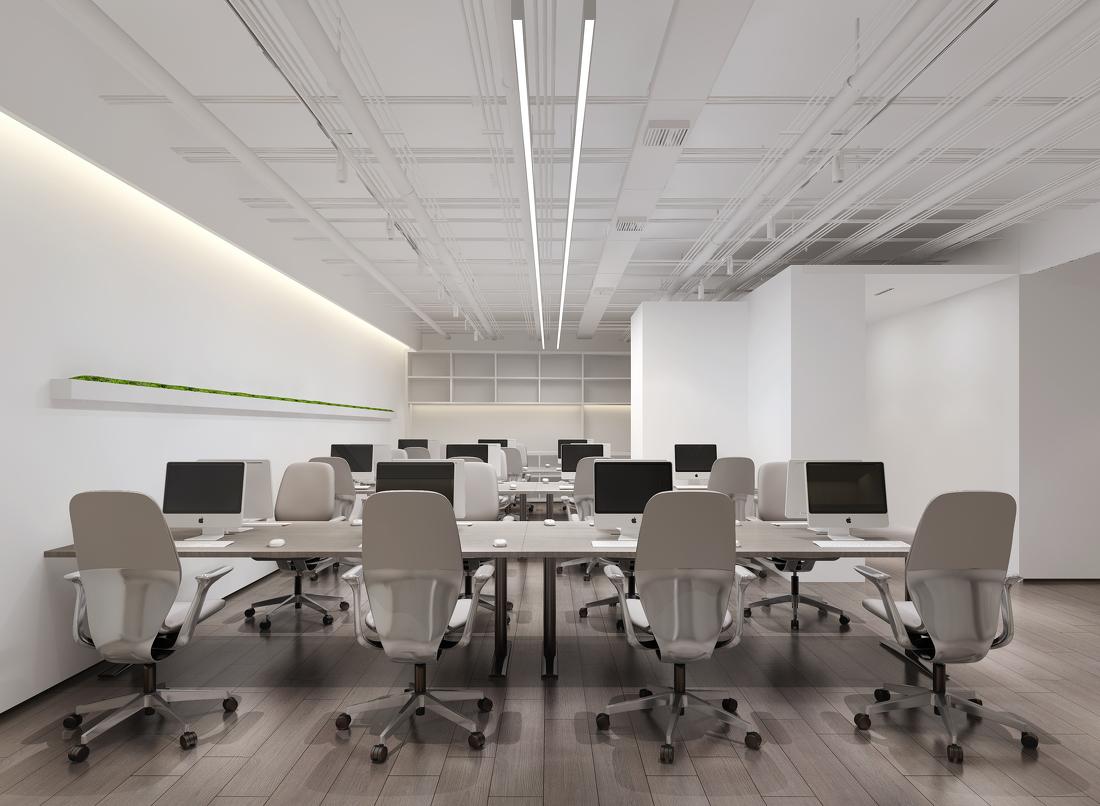 简约人文办公空间设计-23