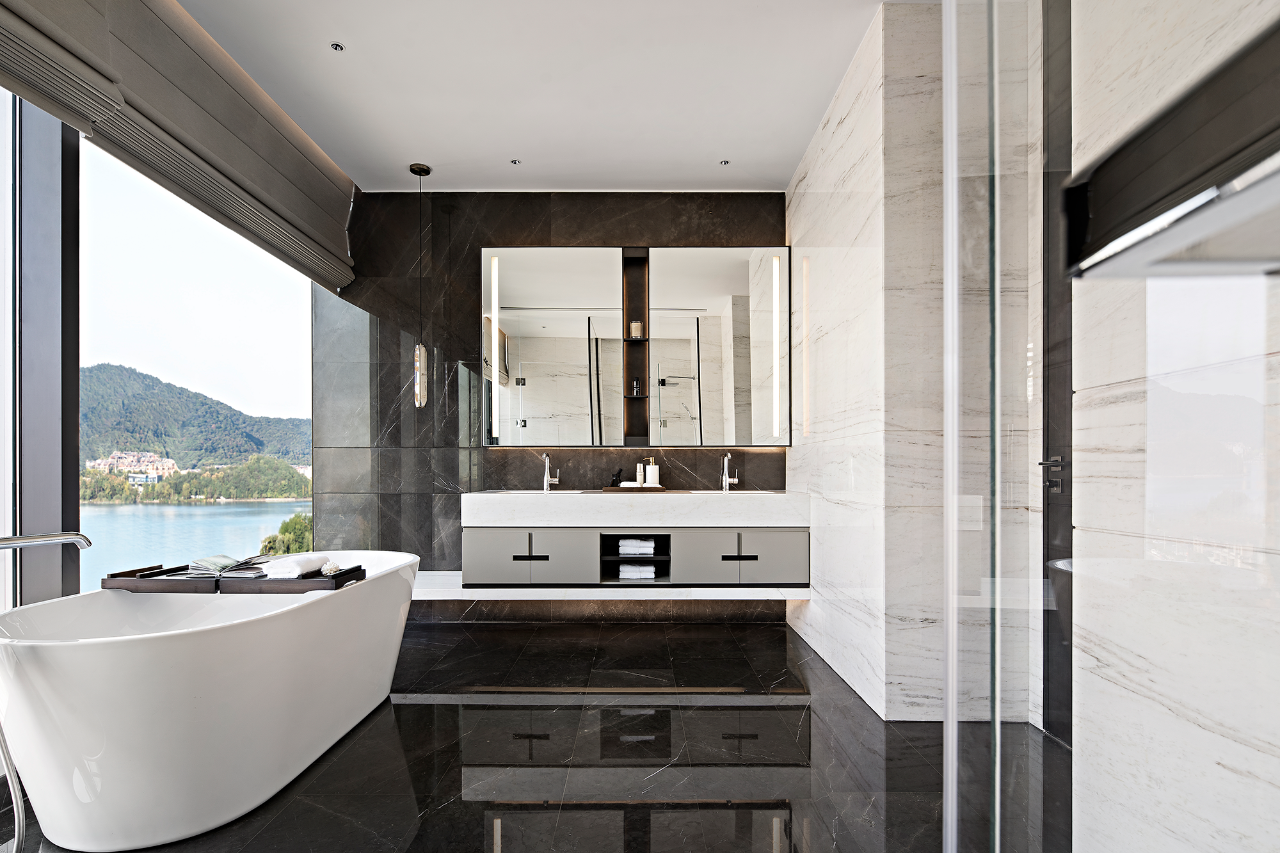 长沙450㎡大平层 | 面朝湖心,春暖花开-53