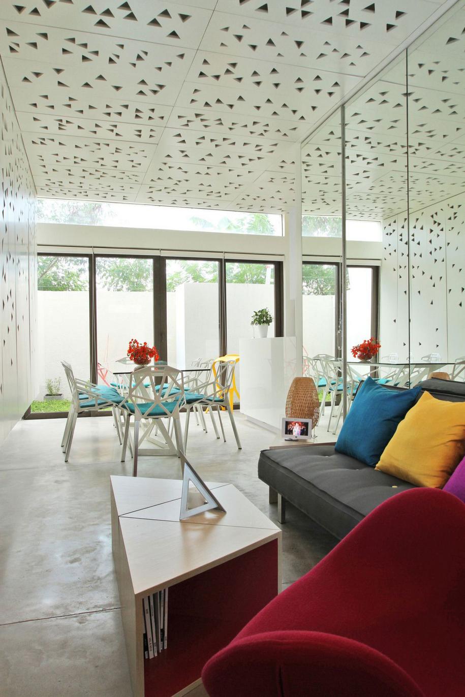 菲律宾首都现代青年联排别墅丨菲律宾马尼拉丨Buensalido Architects-10