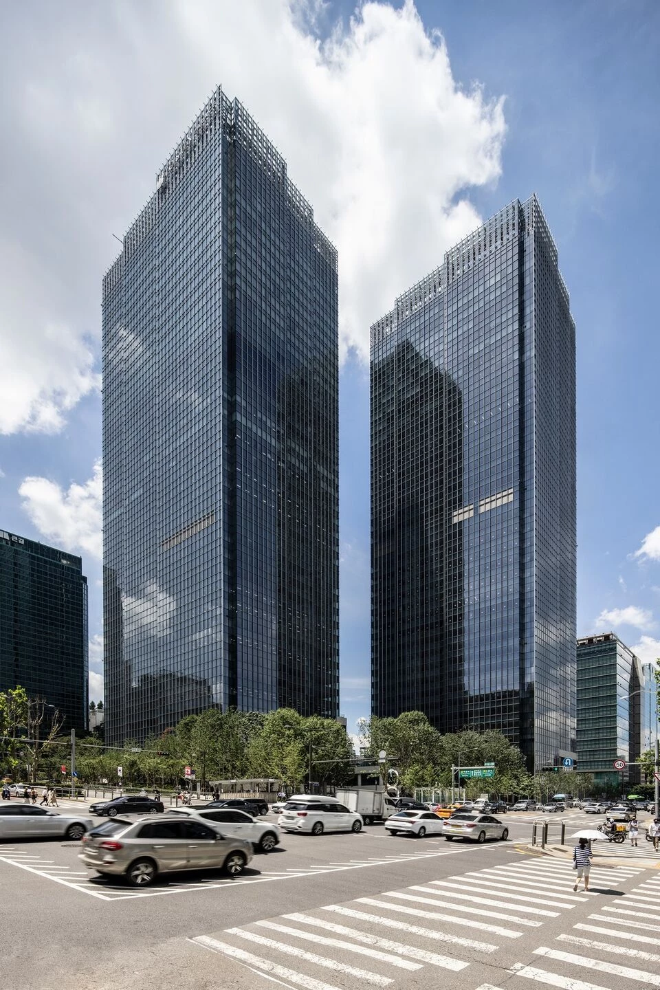 首尔中心区双子塔建筑丨韩国-5