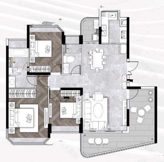 天恒珠海天恒湾景花园丨中国珠海丨YORO 御融设计-47