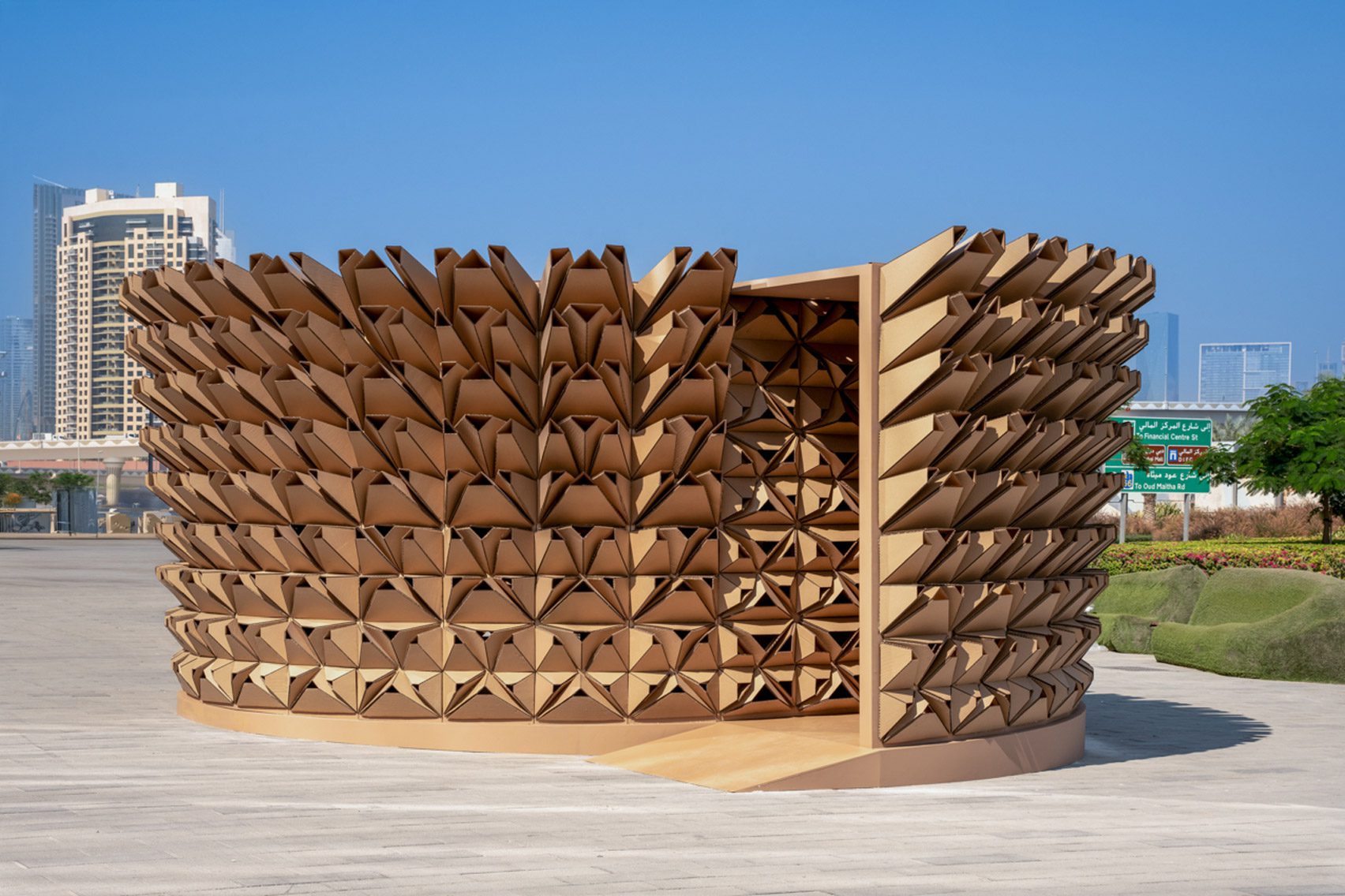 Five pavilions translating Arab vernacular through sustainable materials at Dubai Design Week-39